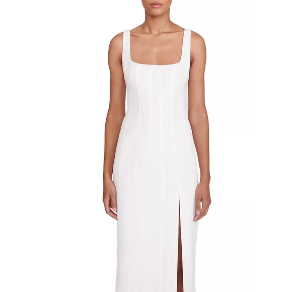 Staud Portrait‎ Sleeveless Seamed Gown - Picture 4 of 12